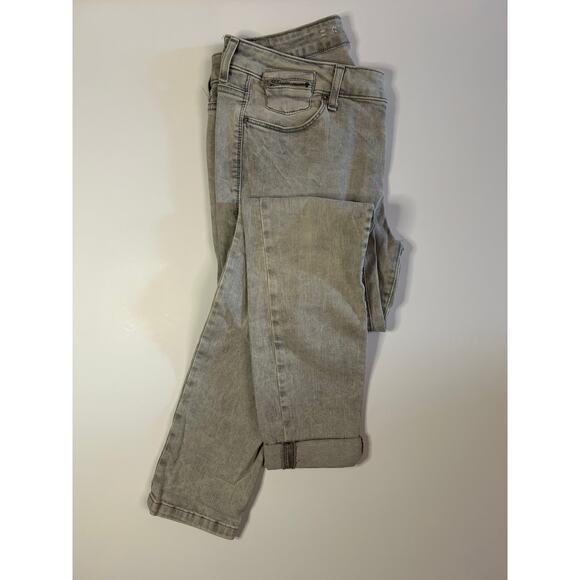 ESPRIT Denim Skinny Fit Stretch Grey Light Wash Jeans US 10 - Picture 9 of 11